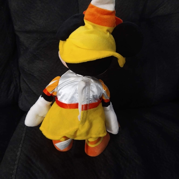 Disney Halloween Minnie Mouse Candy Corn Costume Animated Battery Operated - Picture 2 of 4
